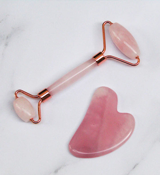 Rose Quartz roller & Gua Shah 720