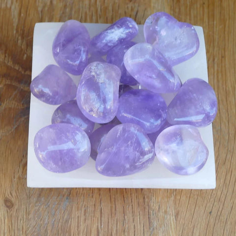 Selenite Square Bowl 4 Inches
