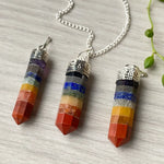 Crystal Pencil Pendants