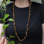 Tiger's eye Chip Necklace