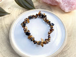 Golden Tigers Eye Crystal Chip Bracelet