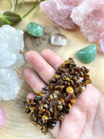 Golden Tigers Eye Crystal Chip Bracelet