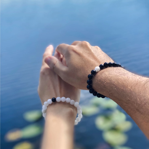 Yin Yang Matching Bracelet Couples bracelet