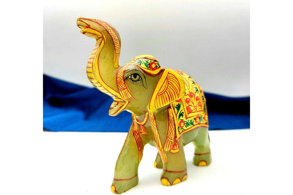 Green Aventurine Elephant