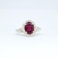 Garnet Ring - Elegance