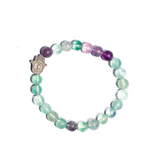 Rainbow fluorite Bracelet 1080