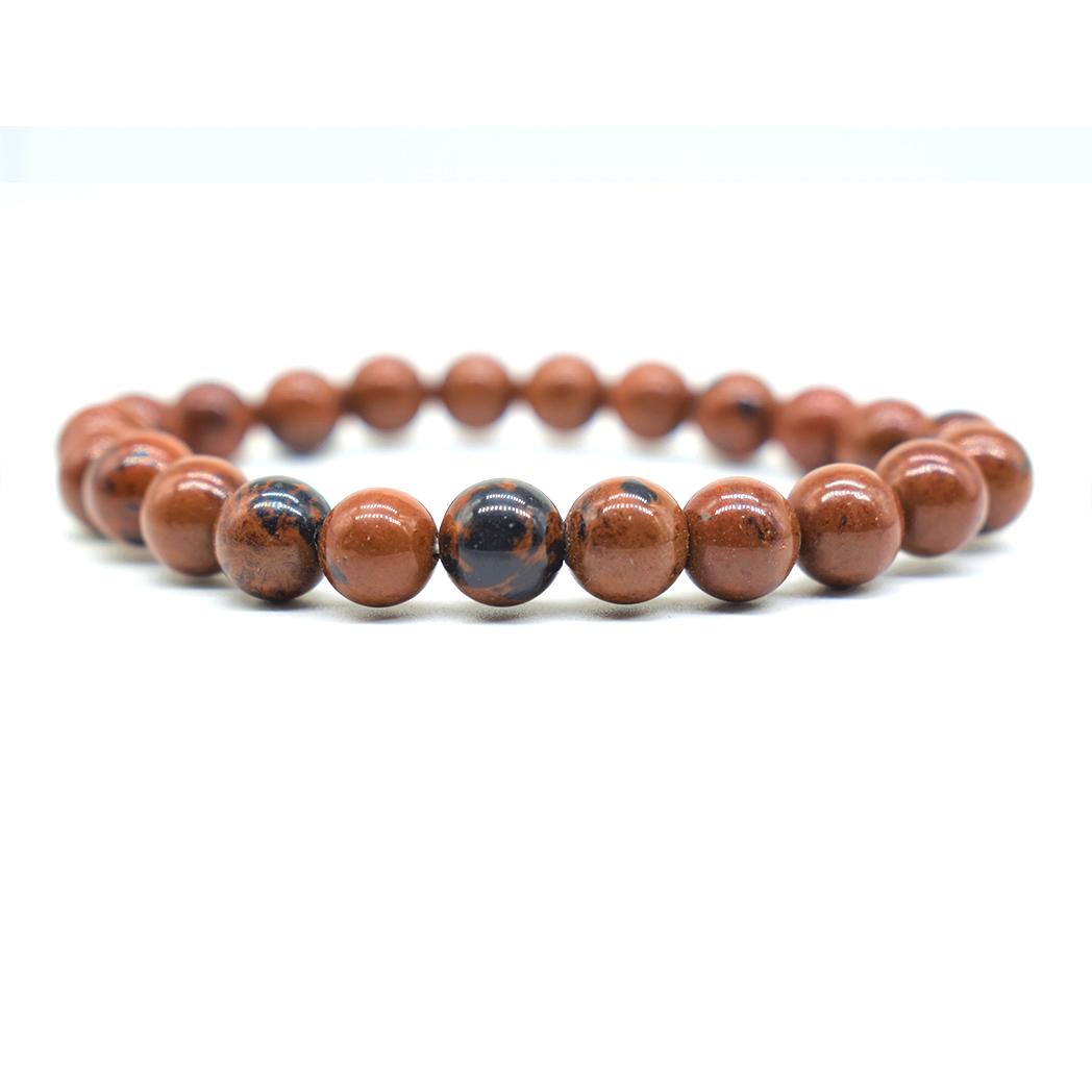 Mahagony Obsidian Bracelet
