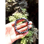 Snowflake Obsidian Bracelet
