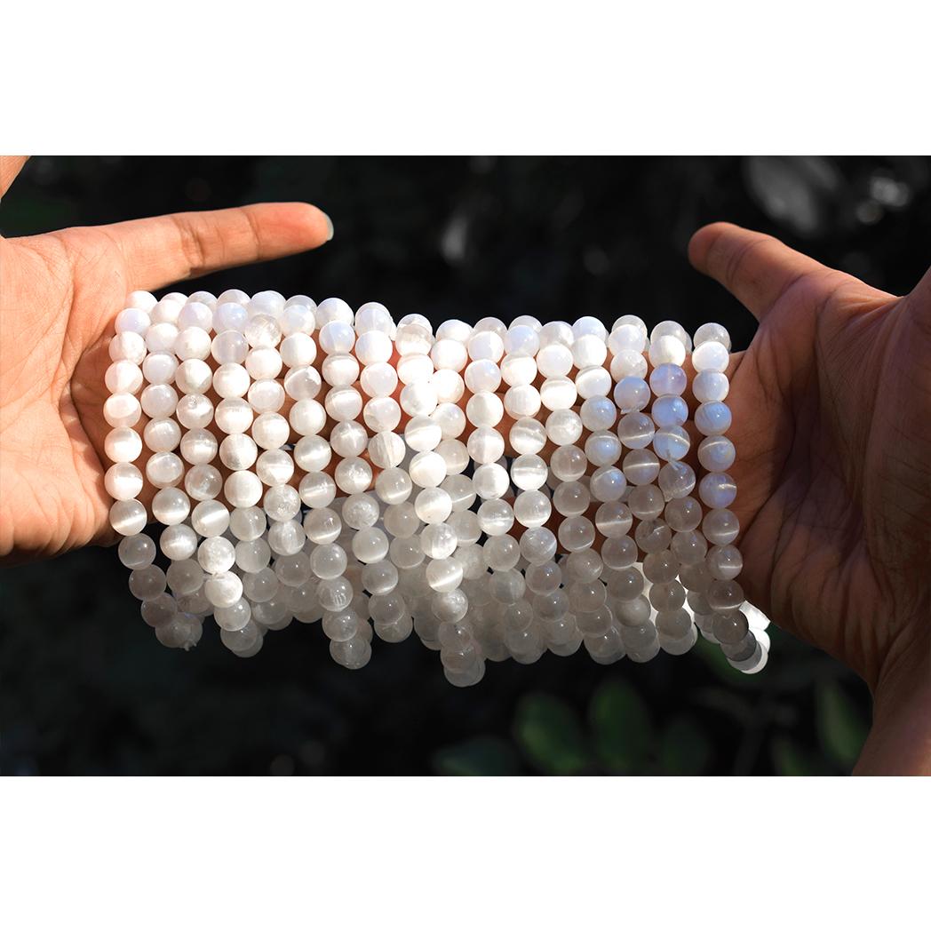 Selenite Bracelet - Cleanse Your Aura