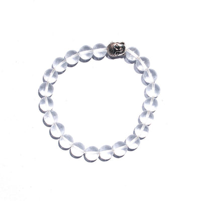 Clear quartz master healer bracelet for clarity and energy – Gift Palace India