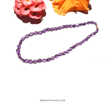 Amethyst oval Necklace