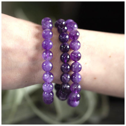 Amethyst Bracelet (  disbands anxiety )