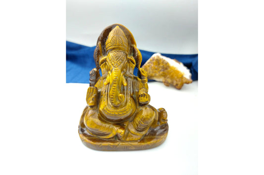 Tiger's eye Ganesha 2560