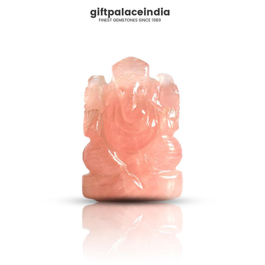 Rose Quartz Ganesha for Loving Energies 1048