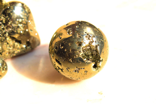 Pyrite from peru Sphere 2560