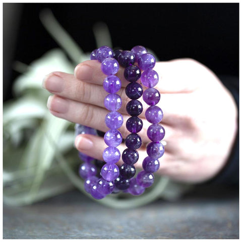 Amethyst Bracelet (  disbands anxiety )