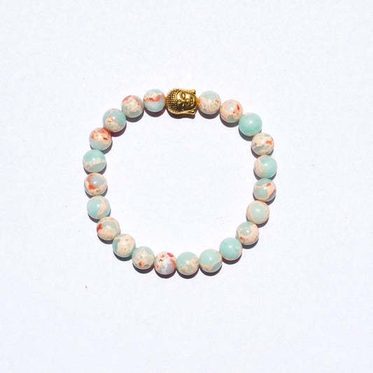 Snake Skin jasper  Bracelet 1080