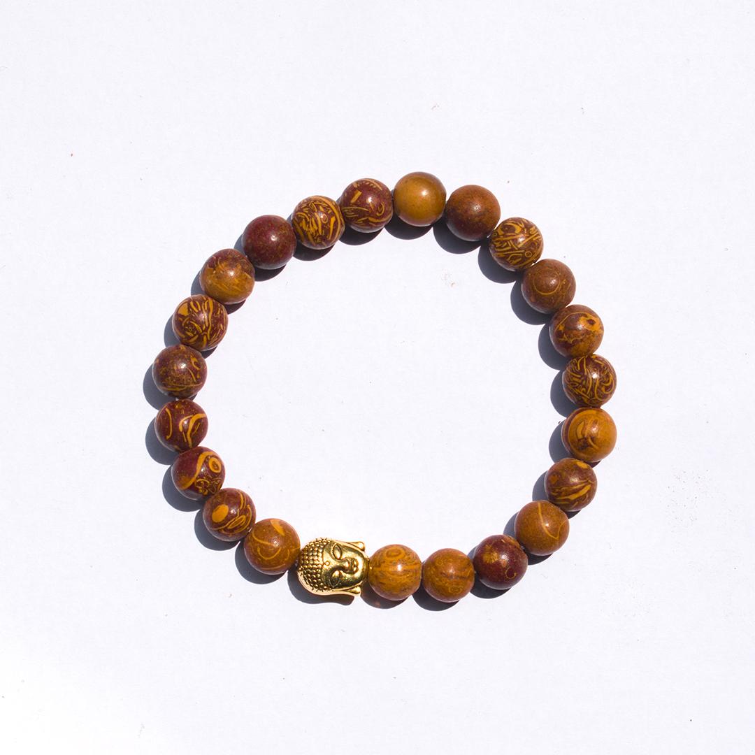 Mariam Jasper Bracelet ( calligraphy jasper )