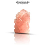 Rose Quartz Ganesha for Loving Energies