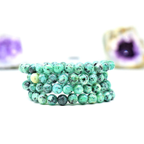 Chrysocolla bracelet