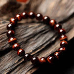 Natural red tiger eye bracelet for clarity and motivation – Gift Palace India