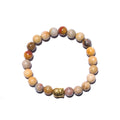 Crazy Lace Agate Bracelet