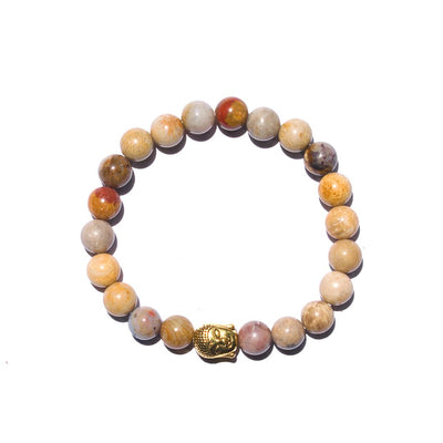 Crazy Lace Agate Bracelet