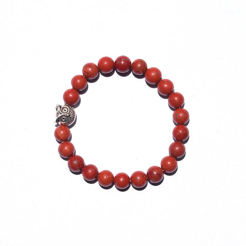 Red Jasper Bracelet -  improving focus