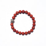 Natural red jasper stone bracelet detail – Gift Palace India
