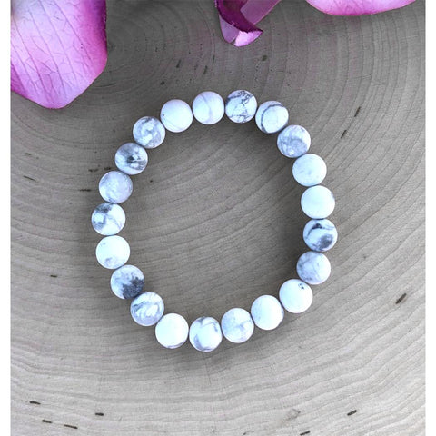 Howlite Bracelet ( Strengthens memory )