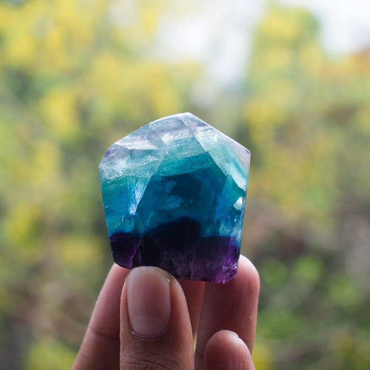 Rainbow Fluorite Free Form 2 1084
