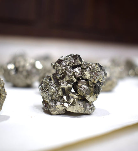 Pyrite Raw Clusters