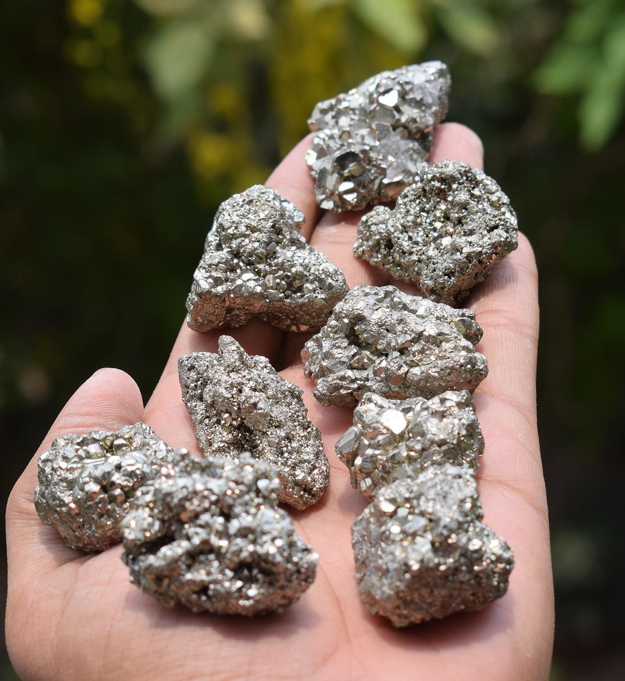 Pyrite Raw Clusters