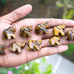 Tiger's eye Mini Elephant