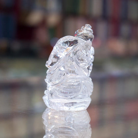 Clear Quartz Ganesha