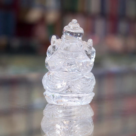 Clear Quartz Ganesha