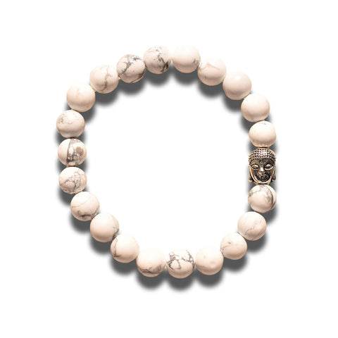 Howlite Bracelet ( Strengthens memory )