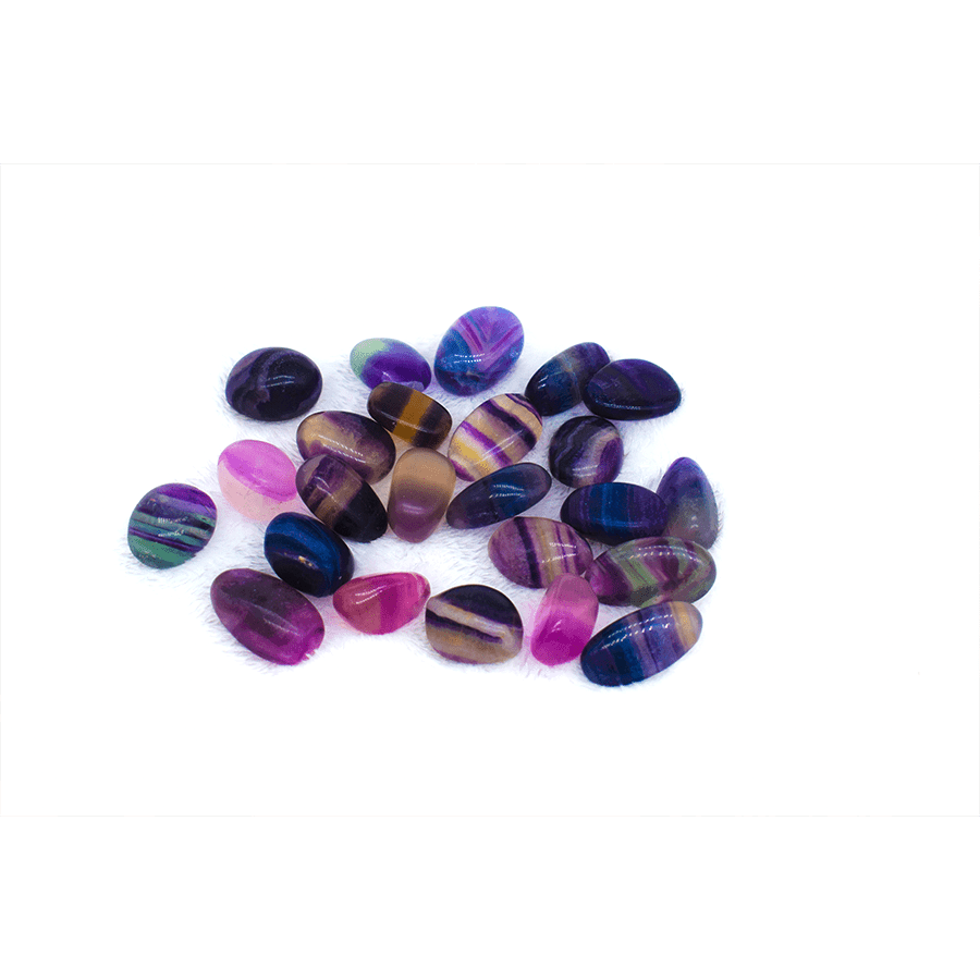 Rainbow Fluorite Tumbles