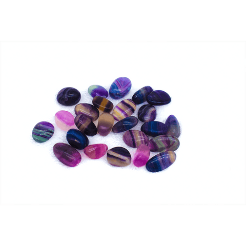 Rainbow Fluorite Tumbles