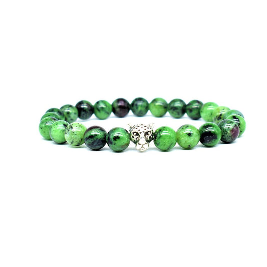 Ruby Zoisite Bracelet 1048